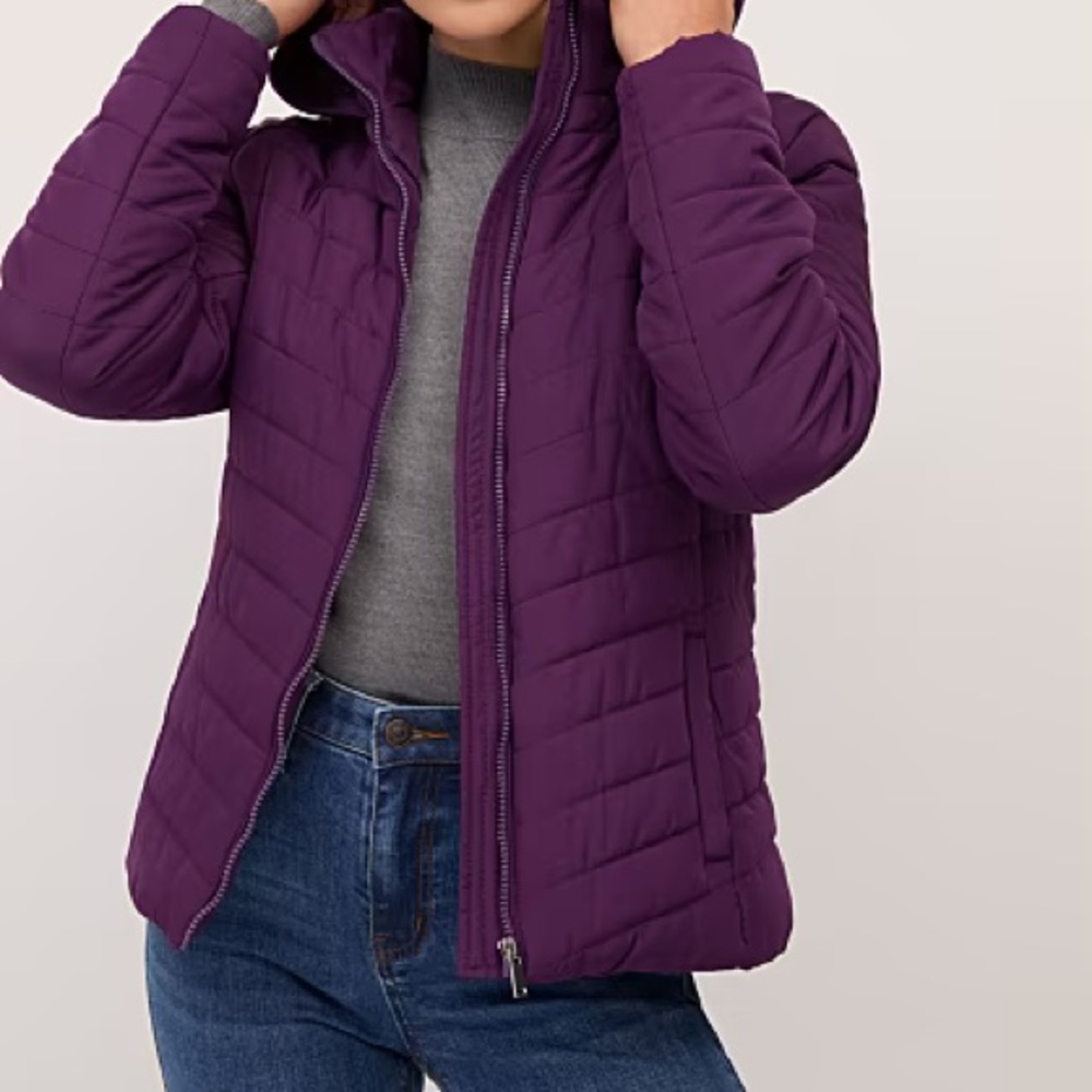 Quilted Hooded Jacket